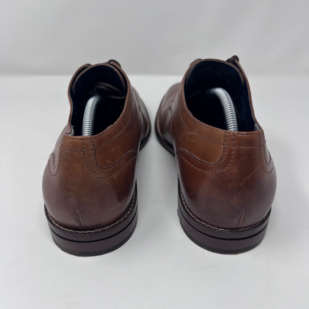 Cole Haan Grand 360 Johnson Plain Oxford Leather Mens 11M Tan Lace Up C31564 EUC - Picture 4 of 7